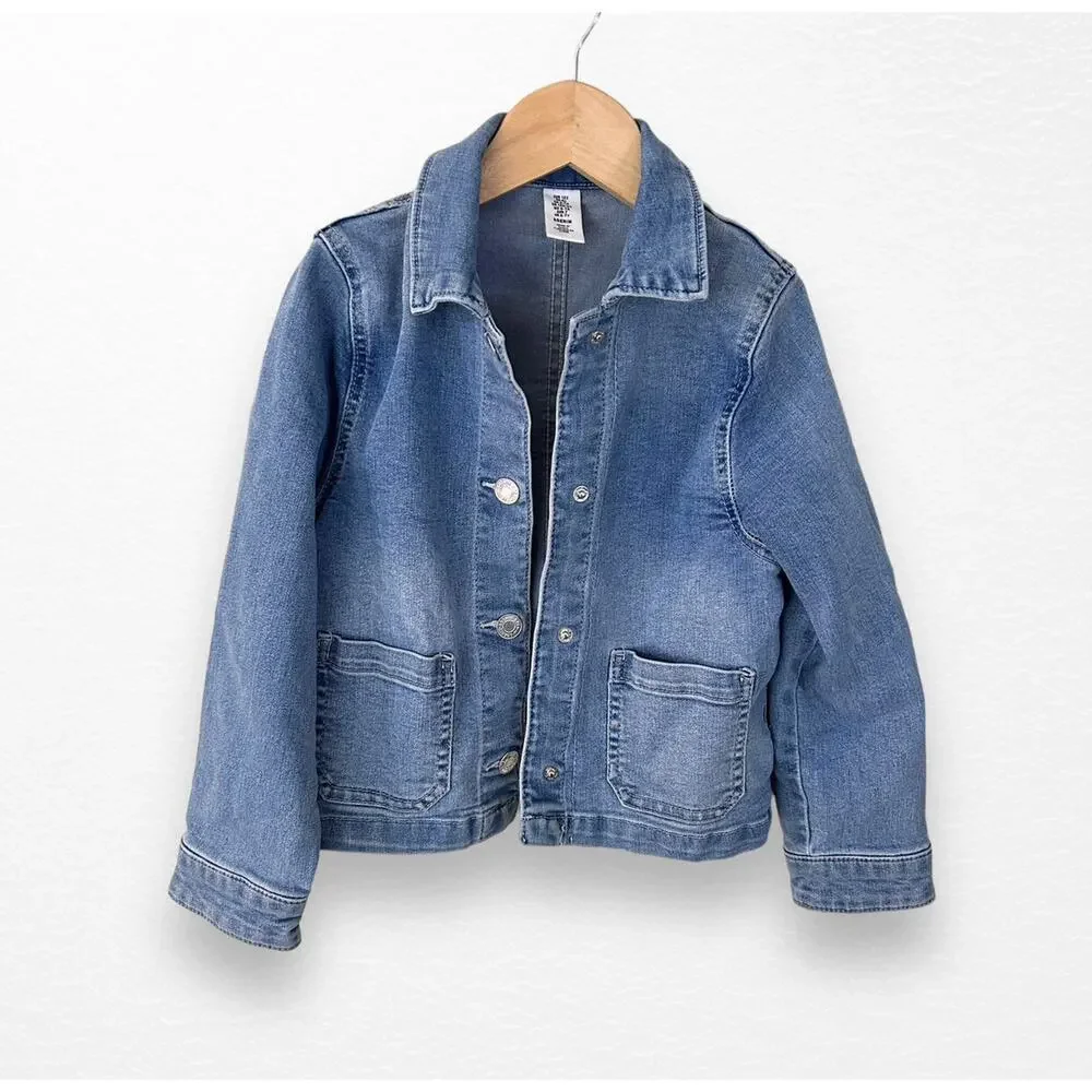H&M &Denim Jean Jacket, Size 6/7